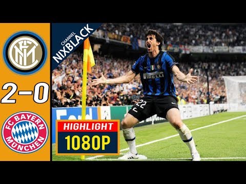 Inter Milan 2-0 Bayern Munich 2010 Champions League Final All goals & Highlights FHD/1080P