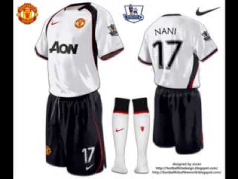 the new manchester united kits 2010/2011