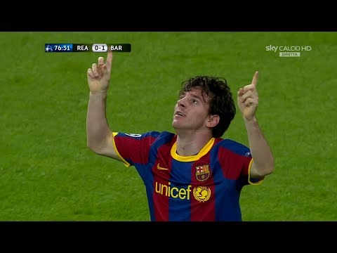 Lionel Messi vs Real Madrid (UCL) (Away) 2010-11 English Commentary HD 1080i