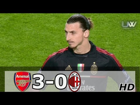 Arsenal vs AC Milan 3-0 | Goals and Highlights – UCL 2012