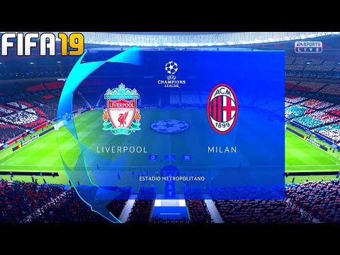 FIFA 19 | Liverpool vs AC Milan – UEFA Champions League – Full Match & Gameplay