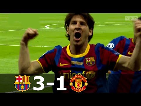 Barcelona vs Manchester United 3-1 – UCL Final 2011 – Full Highlights HD
