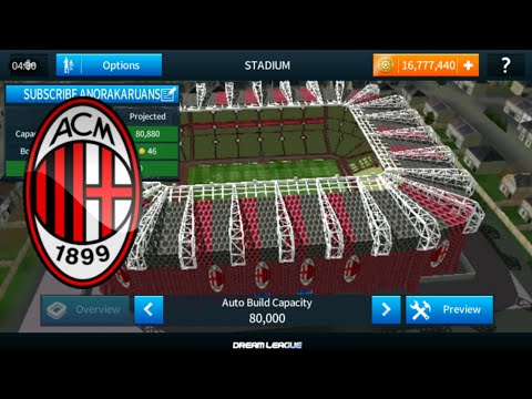 AC MILAN STADIUM| HOW TO CHANGE STADIUM IN DREAM LEAGUE SOCCER 2018