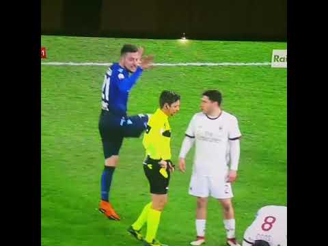 Serge milinkovic savic foul VS AC MILAN 'S SUSO  28/02/2018