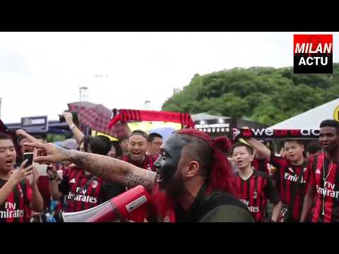 Chinese Milan's fans are waiting AC Milan – BVB Dortmund | MilanActu HD