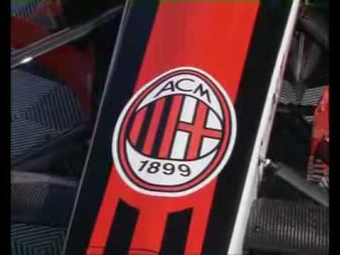 AC Milan Squad Meet AC Milan Superleague Formula Ca