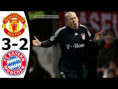 Man United vs Bayern Munich 3-2 All Goals and EXT Highlights w/ English Commentary 2009-10 HD 1080i