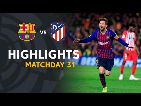 Highlights FC Barcelona vs Atletico de Madrid (2-0)