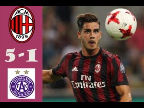 AC MILAN VS AUSTRIA WIEN 5-1 All Goals and Highlights Uefa Europa League 2017