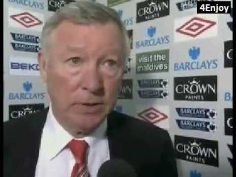 Sir Alex Ferguson Post Match Interview Blackburn Rovers 0-0 Manchester United (HQ)