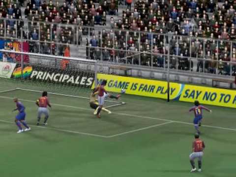 Fifa 08 demo- Barcelona vs Ac Milan