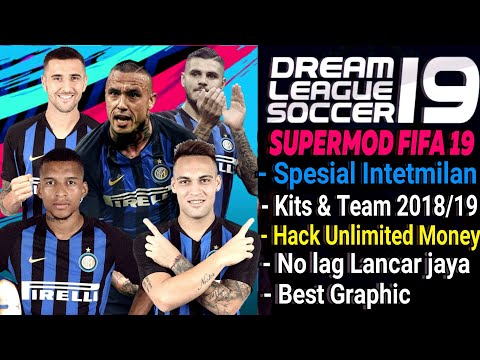 Dream League Soccer 18 mod Intermilan New Kits & Squad 2018/19 Hack Unlimited Money