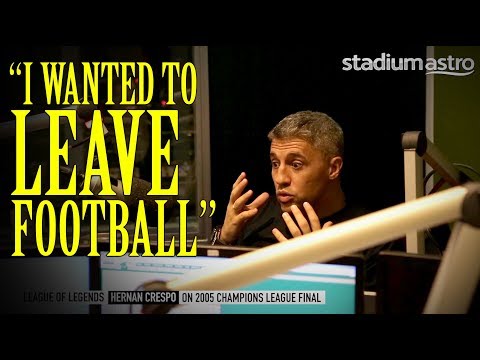 Crespo explains "Istanbul Final" from AC Milan perspective | League of Legends | Astro SuperSport
