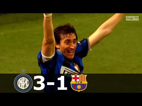 Inter Milan vs Barcelona 3-1 – UCL 2009/2010 (1st Leg) – Highlights (English Commentary)