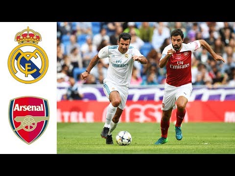 Real Madrid Legends v Arsenal Legends | Goals and highlights