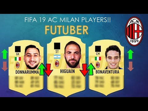 FIFA 19 | AC MILAN PLAYER PREDICTIONS!! FEAT. HIGUAIN, DONNARUMMA, BONAVENTURA (FULL TEAM)