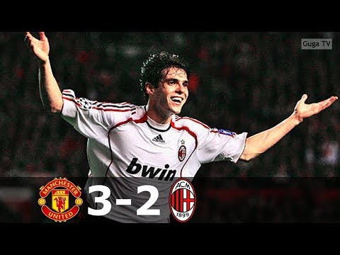 Manchester United vs AC Milan 3 2   UCL 2006 2007   Highlights English Commentary