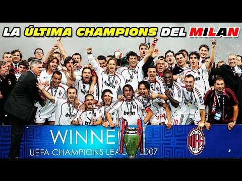 La Última CHAMPIONS LEAGUE ? del MILAN (Campeón 2006/2007)