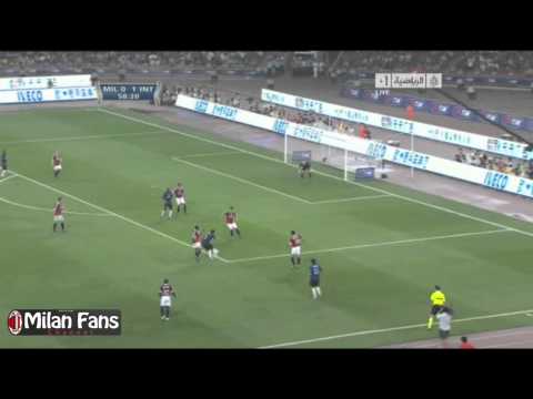 Highlights AC Milan VS Inter ( 2-1 ) Italian Super Cup Final 2011 HD