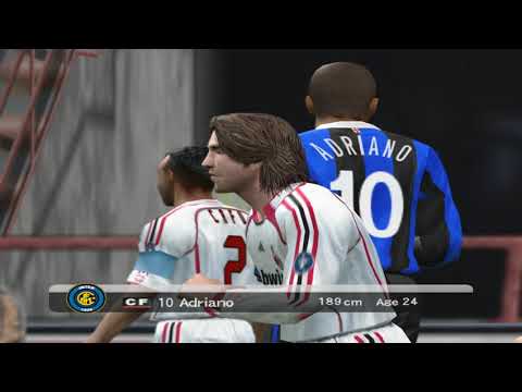 Pro Evolution Soccer 6 – 2006 – Inter Milan VS A.C. Milan (PC)
