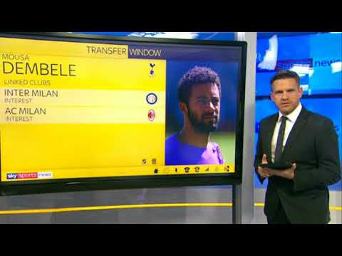Tottenham news Sky Sports reporter reveals who Spurs want to replace Mousa Dembele