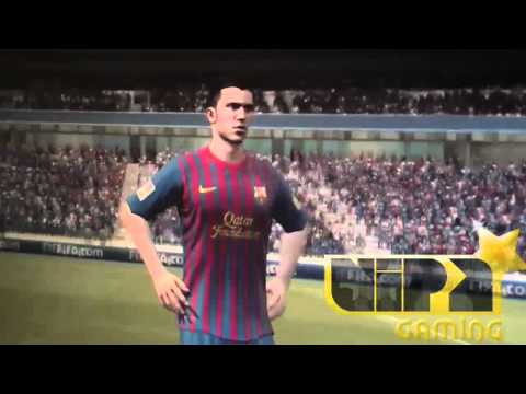 FIFA 12 – Barcelona and Milan player faces