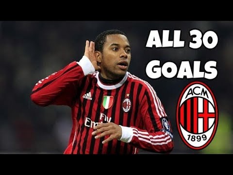 Robinho All 30 Goals For AC Milan 2010-2014