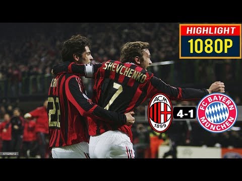 AC MIlan v Bayern Munchen: 4-1 #UCL 2005-06: 1/8 final – Spanish Commentary – HD