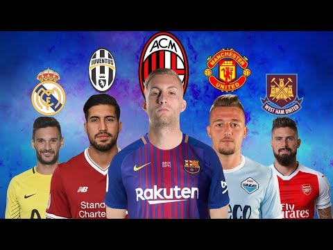 LATEST TRANSFER NEWS 2018 | gerard deulofeu to AC Milan, Sergej Milinkovic-Savic to Man United