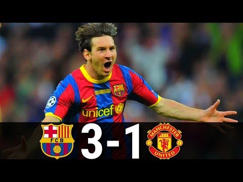 Barcelona vs Manchester United 3-1- UCL Final-2011 | Highlights and Goals