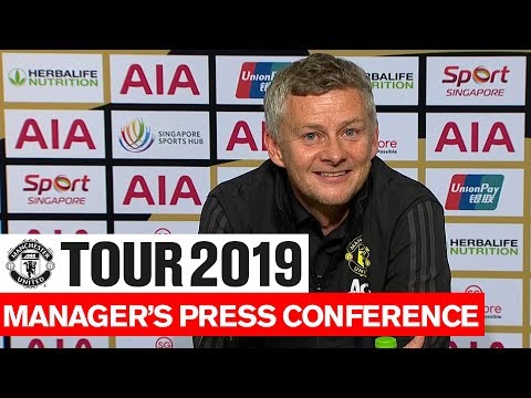Manchester United | Ole Gunnar Solskjaer Post Match Press Conference | Inter Milan | Tour 2019