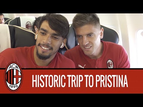 AC Milan's historic trip to Pristina