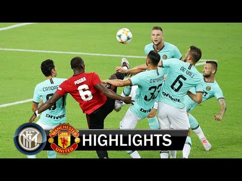 Manchester United vs Inter Milan 1-0 Highlights & Goals (20/07/2019)