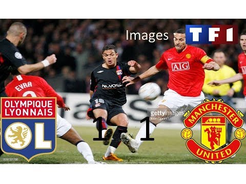 OL 1-1 Manchester United | 8ème de finale aller | Ligue des champions 2007/2008 | TF1/FR