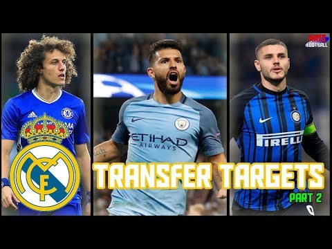 Top 5 Real Madrid Transfer Targets in January 2018 Part 2