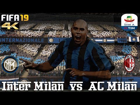 FIFA 19 (PC) Inter Milan vs AC Milan | SERIE A PREDICTION | 20/10/2018 | 4K 60FPS