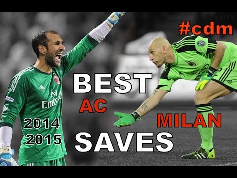 Best saves AC MILAN 2014-2015 ● Diego López, Abbiati