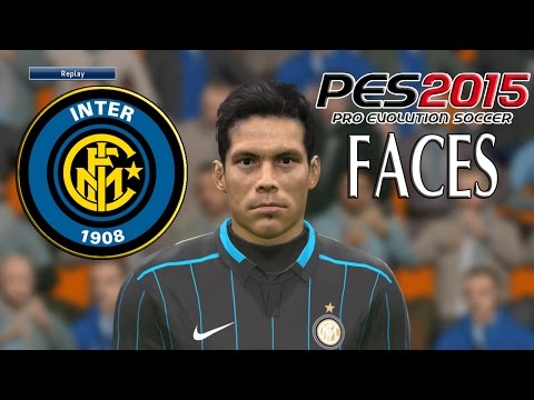 Pro Evolution Soccer 2015 (PES 2015) | Inter Milan Player Faces