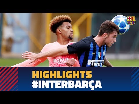 [HIGHLIGHTS] YOUTH LEAGUE: Inter Milan 0-2 FC Barcelona
