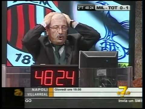 Tiziano Crudeli in Milan-Tottenham 0-1.flv