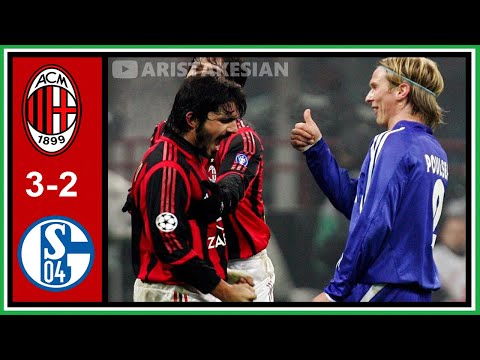 AC Milan v Schalke 04: 3-2 #UCL 2005/2006, Group E – HD