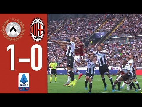 Highlights | Udinese 1-0 AC Milan | Matchday 1 Serie A TIM 2019/20