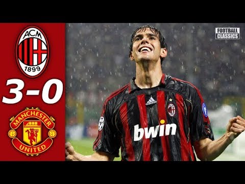 AC Milan vs Manchester United 3-0 – UCL 2006/2007 – Full Highlights ᴴᴰ