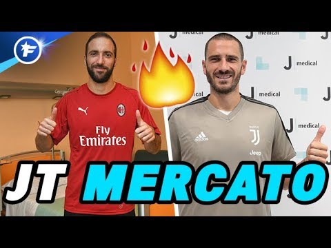 Gonzalo Higuain à l'AC Milan, Bonucci revient à la Juve | Journal du Mercato