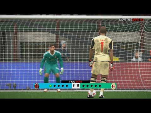 Ac Milan 2017/18 vs Ac Milan Legend – Penalty Shootout