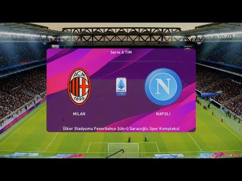 Match Pes 2020 – Ac Milan vs Napoli