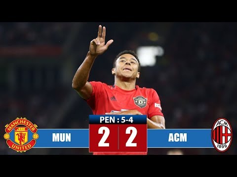 Mаnсhеstеr Unіtеd vs AC Milan 2-2 (Pen 5-4) Extended Highlights & Goals – 2019