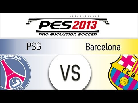 [TTB] PES 2013 PSG Vs Barcelona – Playthrough Commentary, Top Player Difficulty