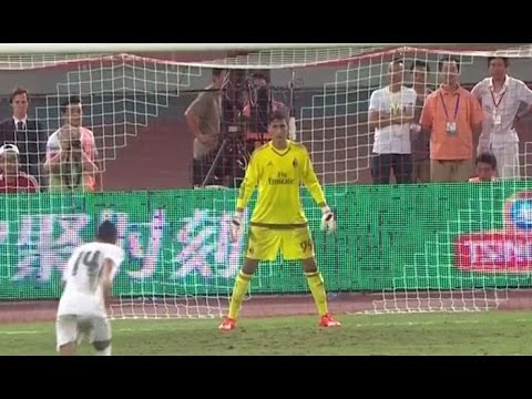 Real Madrid vs AC Milan 10-9 All Goals Penalty shootout 2015