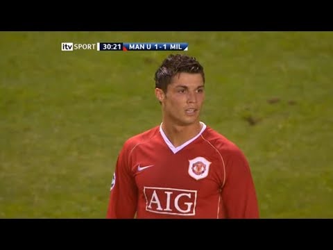 Cristiano Ronaldo Vs AC Milan Home (24/04/2007)